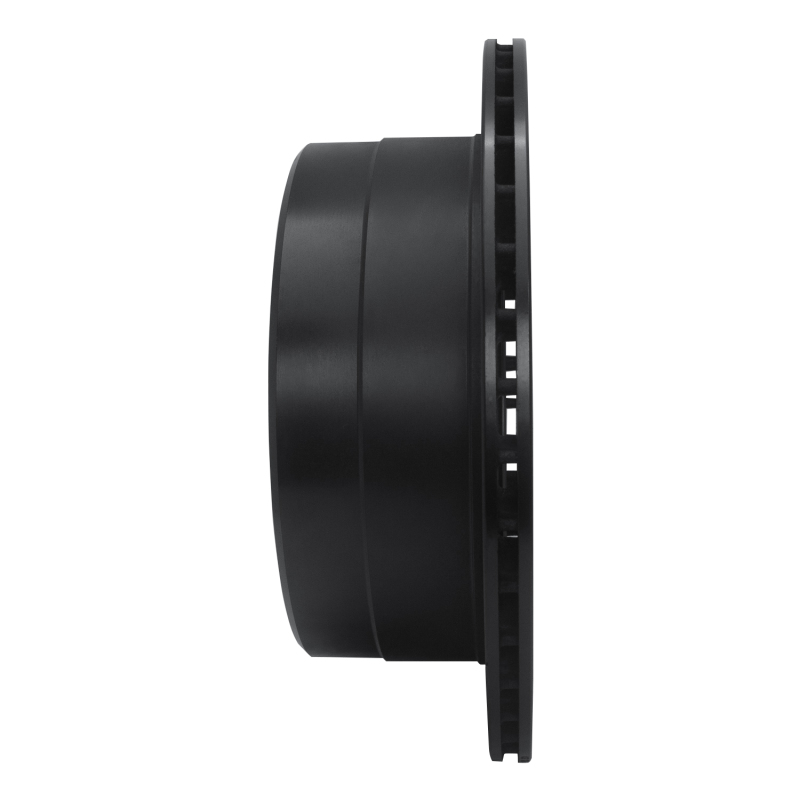 Lexus LX470 Brake Rotor (1) - Rear Right - R1 Concepts - Drilled & Slotted - Black - `98-`07